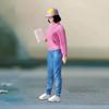 1/64 Fitness Figure Model Miniature Scenes DIY Projects S Scale Desktop Ornament Resin Figurines