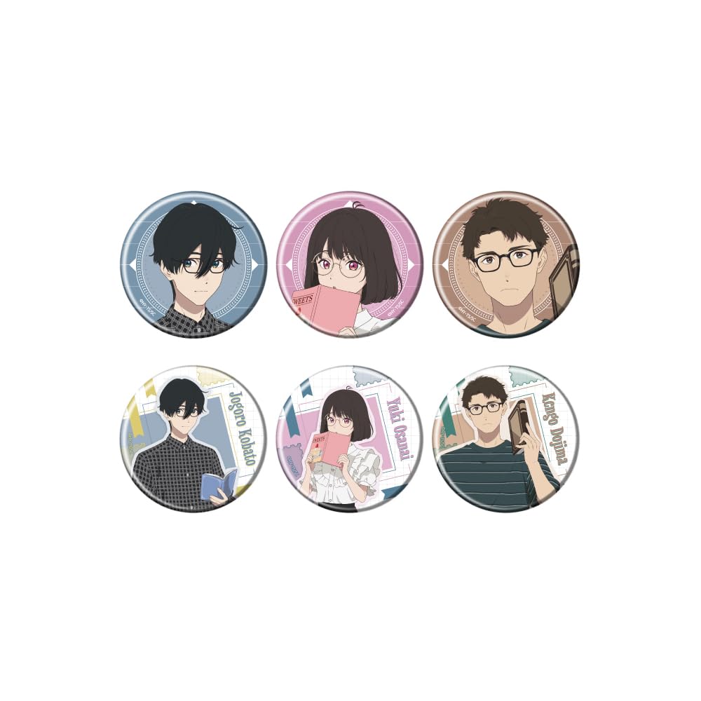 

TV Anime Citizen 04 Reading Can Badge Complete Set Petty Series ver. [Original Illustration] (6-Piece Box)