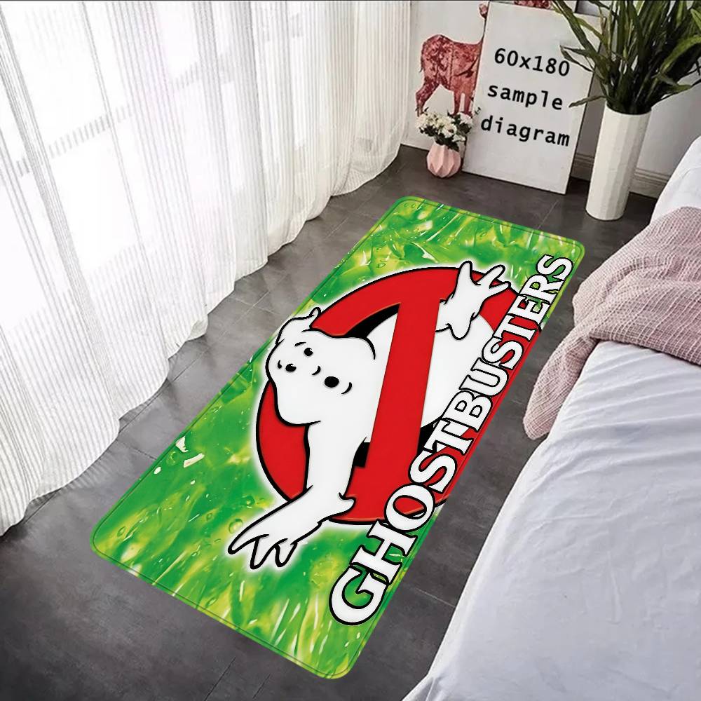 Movie G-Ghostbusters Hallway Carpet Washable Non-Slip Living Room Sofa Chairs Area Mat Kitchen Doormat Area Rug