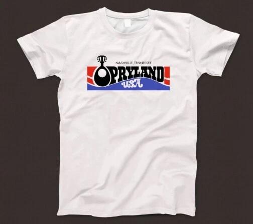 Футболка Opryland 628 США Ретро Тематический парк Нэшвилл Теннесси Американские горки Новая S