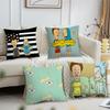 Living Room Headboard Bedroom Office Cushion Cushion Cartoon B-Beavis and Sofa B-Butt-Head Nap Funny Time Pillow Case