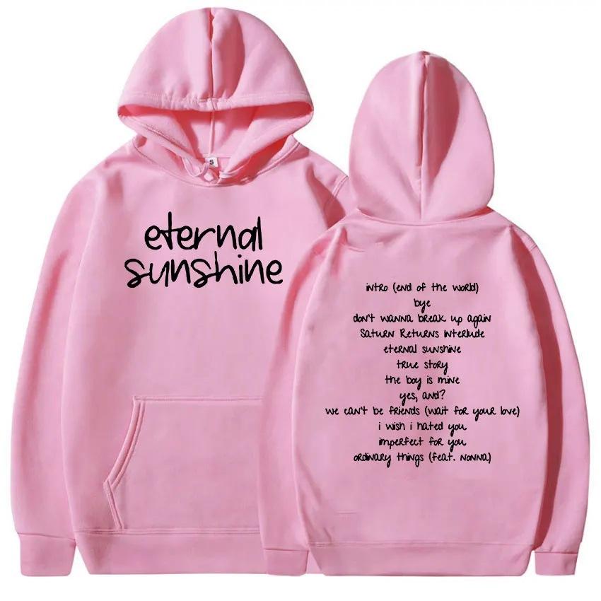 Ariana Grande Eternal Sunshine Nové album Mikina Podzim Zima Fleece Streetwear