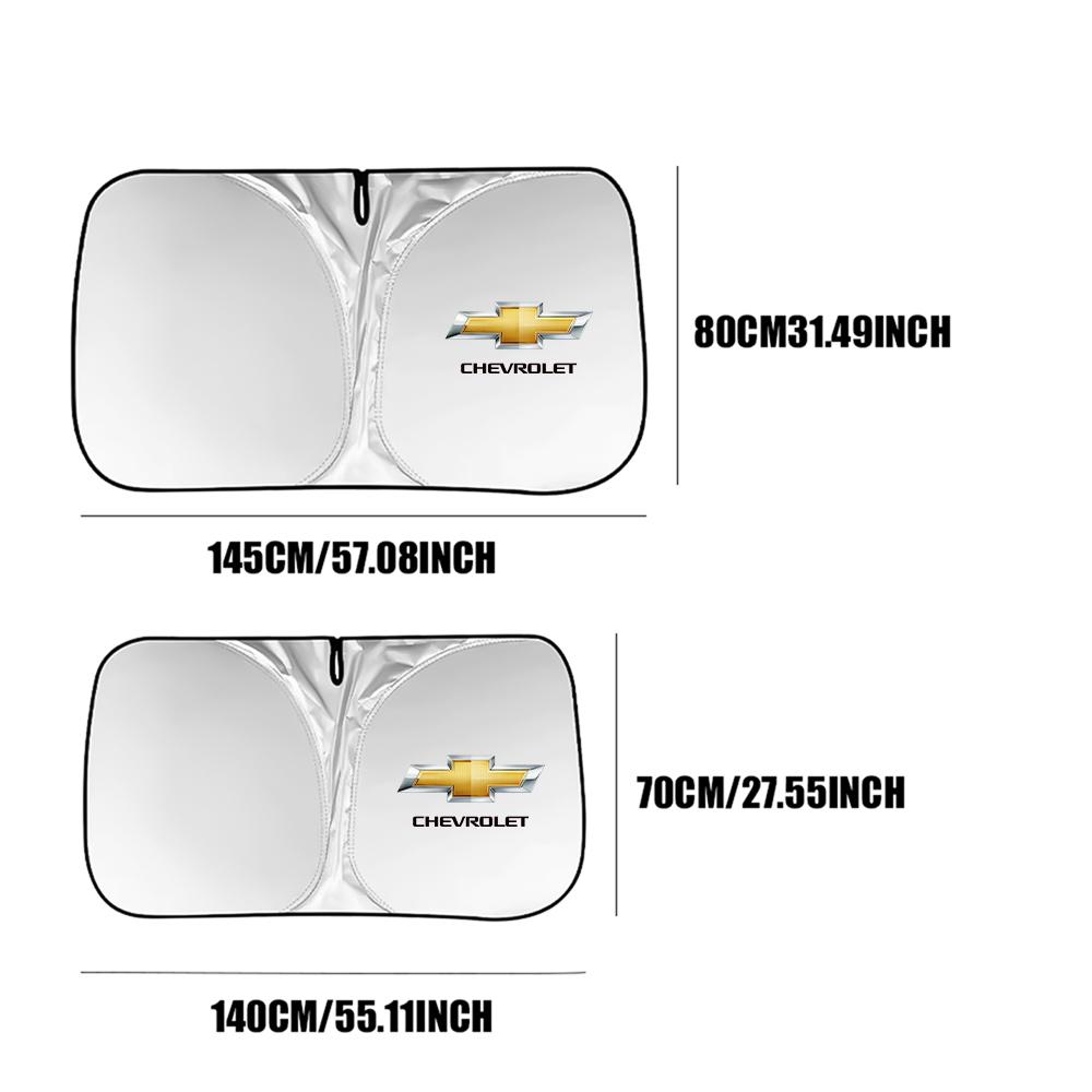 Składana osłona przeciwsłoneczna na szybę samochodową Parasol Zasłona przeciwsłoneczna do samochodu Dla Chevrolet Trax Cruze Malibu Camaro Cavalier Equinox Orlando