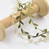 15Meter/Roll Ribbons For Crafts Christmas Wedding Decorative DIY Handmade Leaf Ribbon Gifts Card Wrapping Supplies
