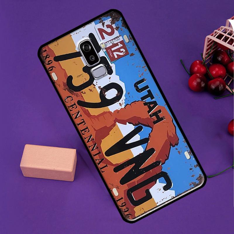 Retro Vintage License For Samsung Galaxy M06 M31 M11 M13 M53 M12 M32 M52 M35 M55 M15 M14 M34 M54 M16 M36 M56 Case