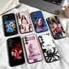 Singer Kenia O-S Phone Case For Samsung Galaxy A73,A72,A71,A70,A53,A52,A51,Others Soft Black Shell