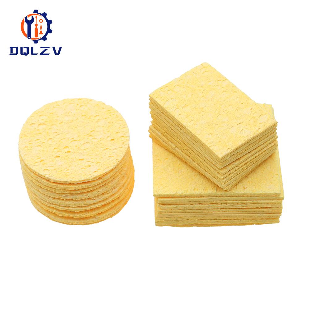 5PCS High Quality High-temperature Resistant Sponge Electric Soldering Iron Sponge Head Cleaning Sponge Pad