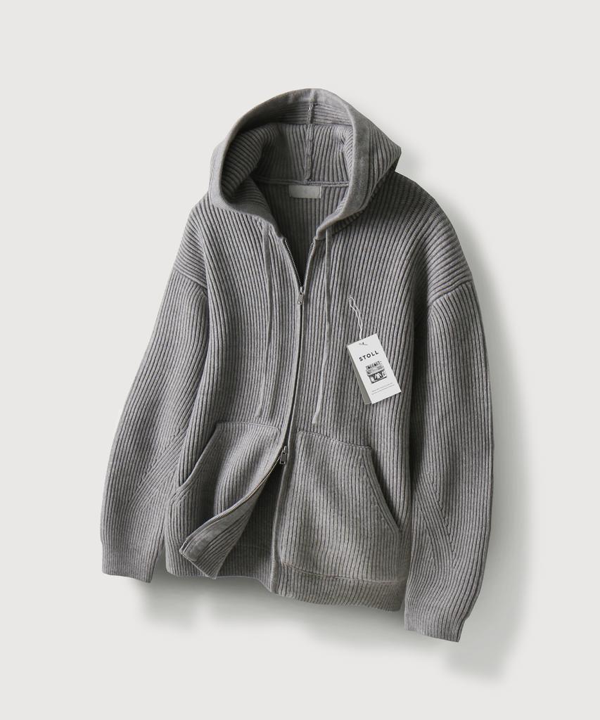 Mood Inside Washable Niju Hooded Zip-Up Knit_8 Colors