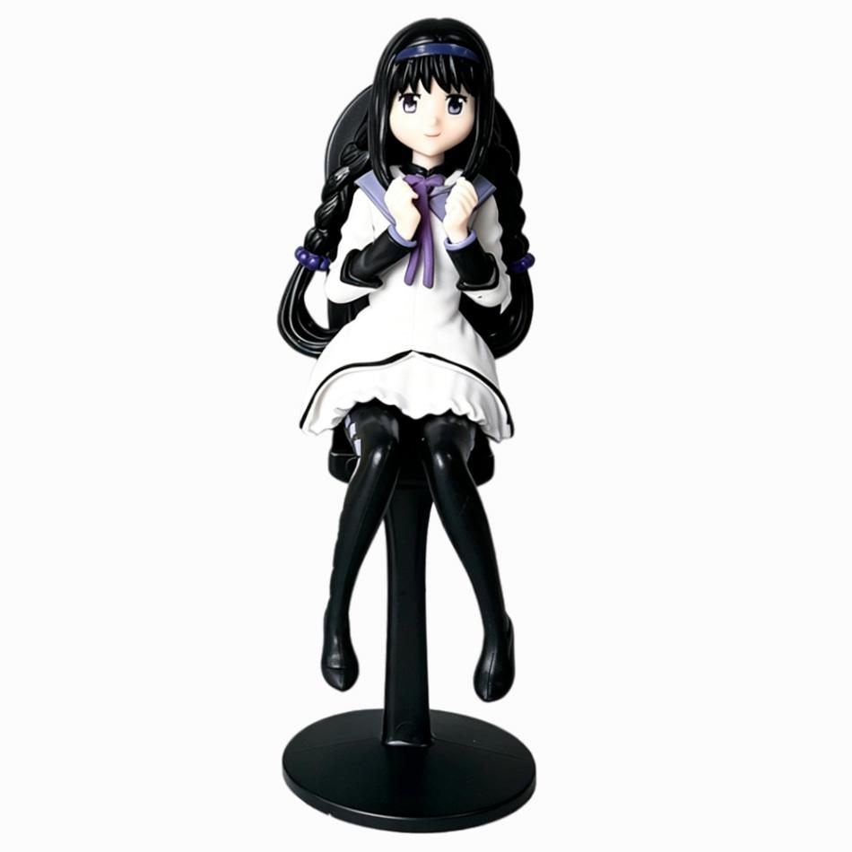 Puella Magi Madoka Magica Ensemble de Figurines Kaname Madoka Homura Akemi Anime Figurine PVC Modèle de Collection Poupée Ornement de Bureau Jouet Cadeau