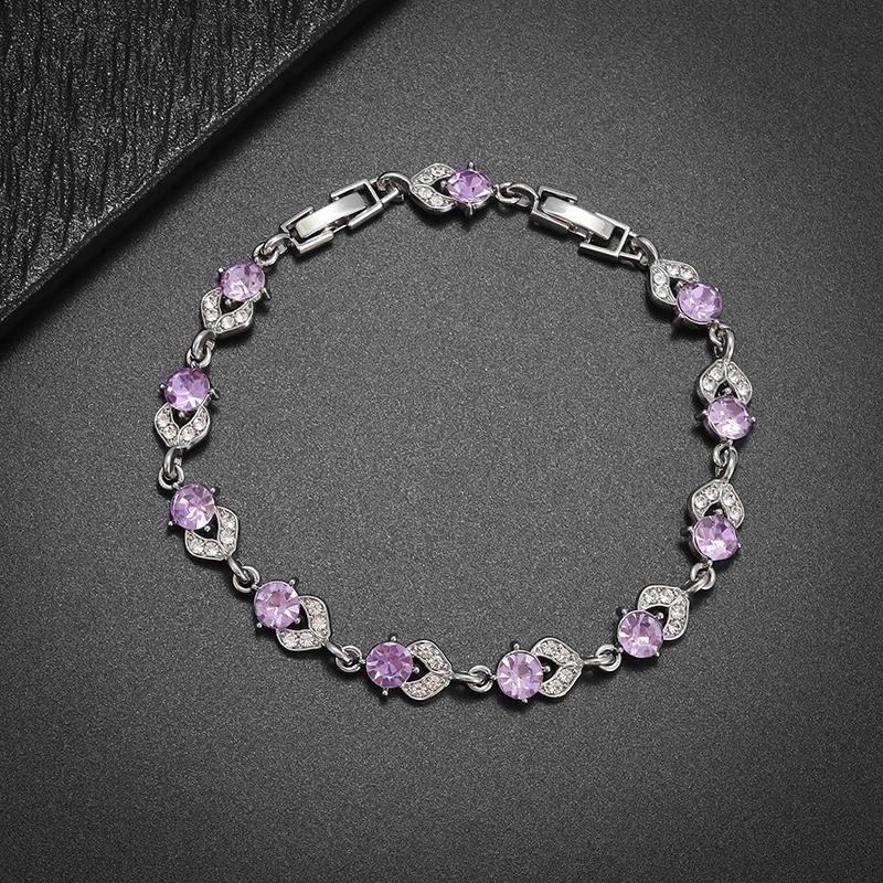 Fashionable and Exquisite Shiny Zircon Sunflower Bracelet Women's Trendy Dinner Party Jewelry Girls Gift