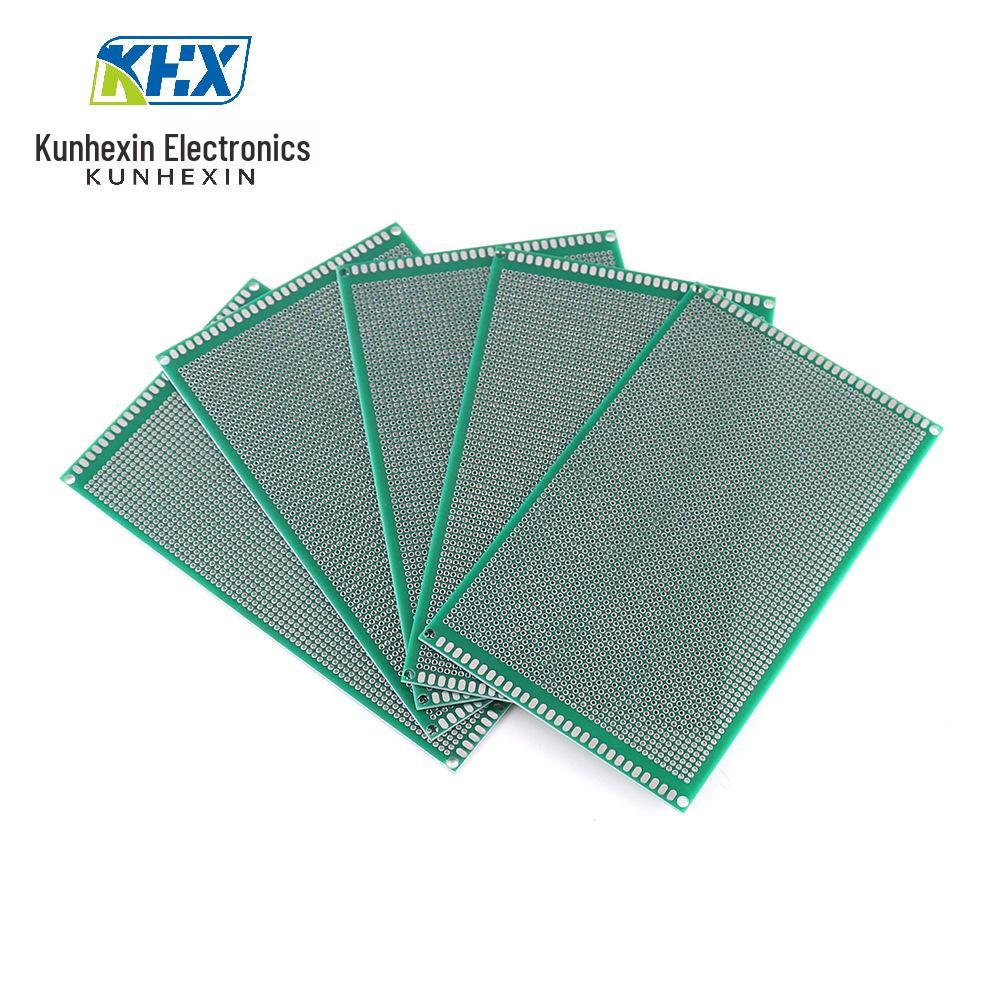 Double-Sided Universal PCB Prototype Board for Students and Soldering Projects