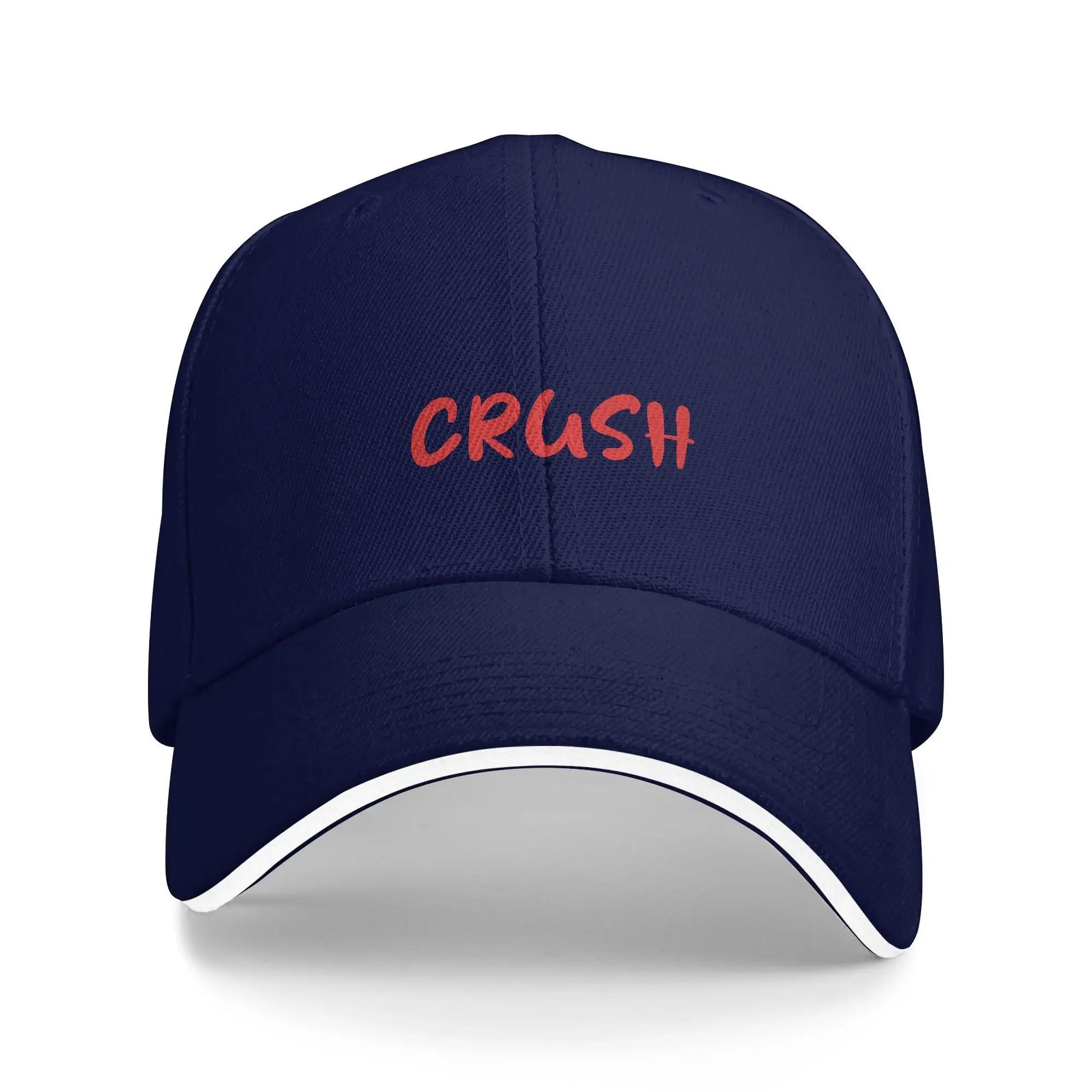 

Summer Casual Baseball Cap CRUSH Hunting Camping Hip Hop Hats For Men Adult Dropshipping DIY Print Baseball Caps One Size