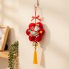 Chinese Zodiac New Year Decoration Handmade Plush Decoration  Atmosphere Decoration