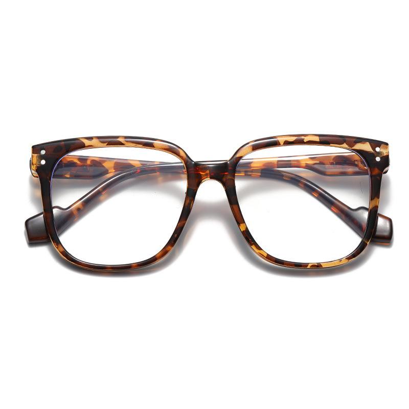 New Anti-blue Light Myopia Glasses - Trendy And Elegant Rectangular Frames For Female Influencers 202