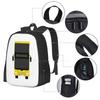 Berlin Double Decker Pattern Design Bag Student's Backpack Bus Berlin Bvg