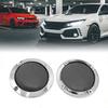 2Pcs 3 Inch Chrome Plating Car Audio Woofer Subwoofer Cover Protector Grill