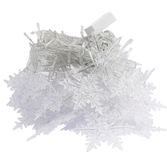 Curtain Lamp Attractive Super Bright Romantic Lighting Soft Energy-saving Decorative Waterproof Christmas Snowflake Icicle Lights