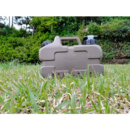 Tange Chemical Industry ASNT TANK 5L Military Gray Water Tank with Faucet (ASW-5)