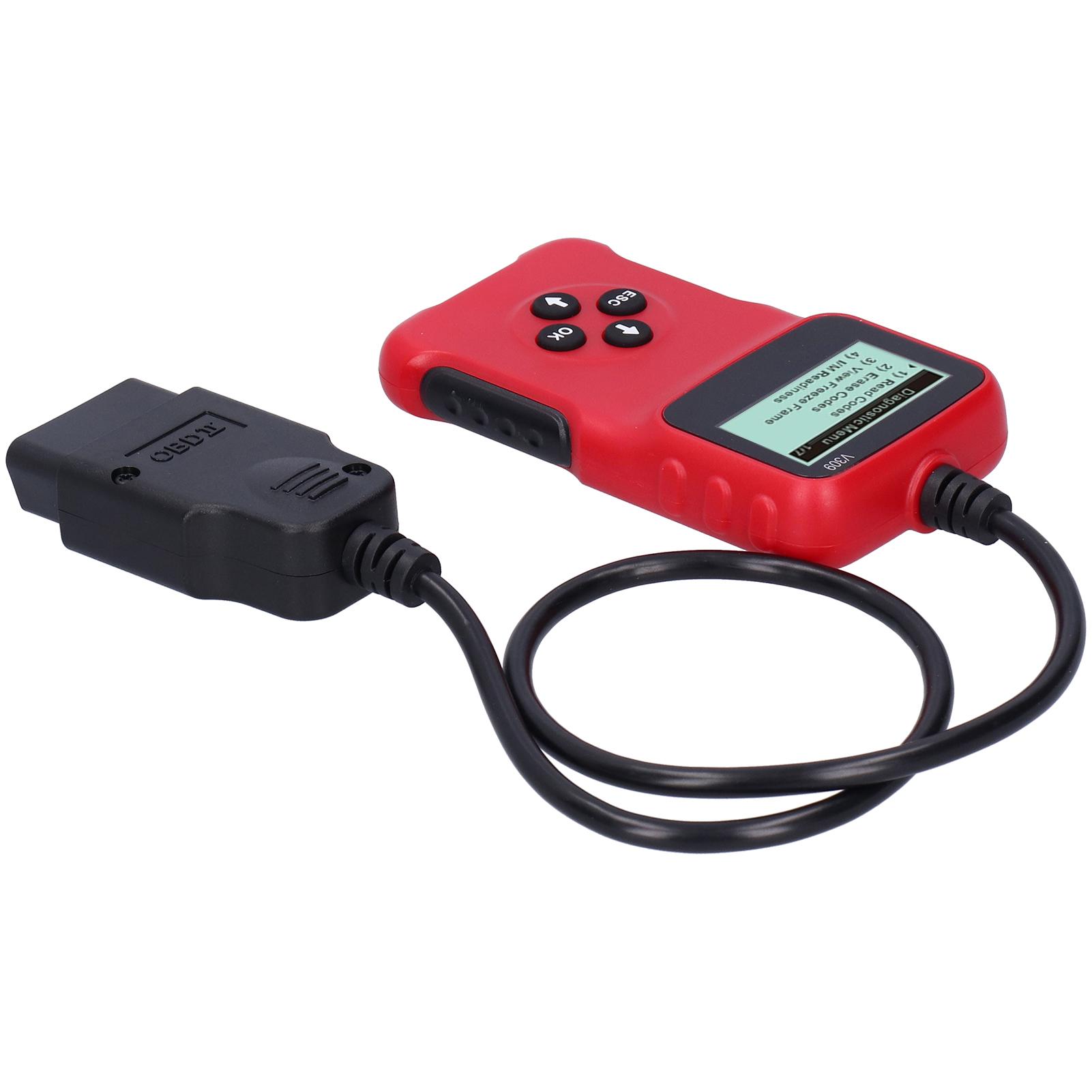 Автомобильный OBD2 Диагностический Сканер Считыватель Кодов Стирание Неисправностей Прибор для Проверки Двигателя Тестовый Инструмент