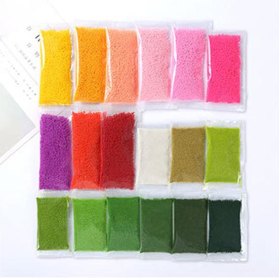 5 g Grasbaumpulver, geruchsfrei, nicht allergisch, umweltfreundlich, einfach zu bedienendes Sandkastenpulver für den Bau von Modellen