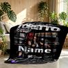 Custom Name Personalized Grand Theft Auto VI Print Blanket, Home Decor, Bedroom, Sofa, Camping, Couch, Gifts for Birthday Christmas