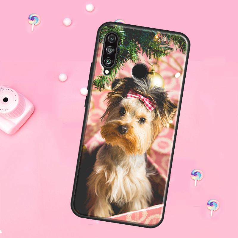 Mini Yorkshire Terrier For Huawei Nova 12i 7i 8i 11i 12s Y73 Y70 Y90 Y60 Y72 Y61 Y91 9 10 SE P30 Pro P40 Lite Case