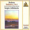 CD BRAHMS - Sinfonie N. 3 & 4 CDAR2011 Cetra 1994 Italy Classical Used