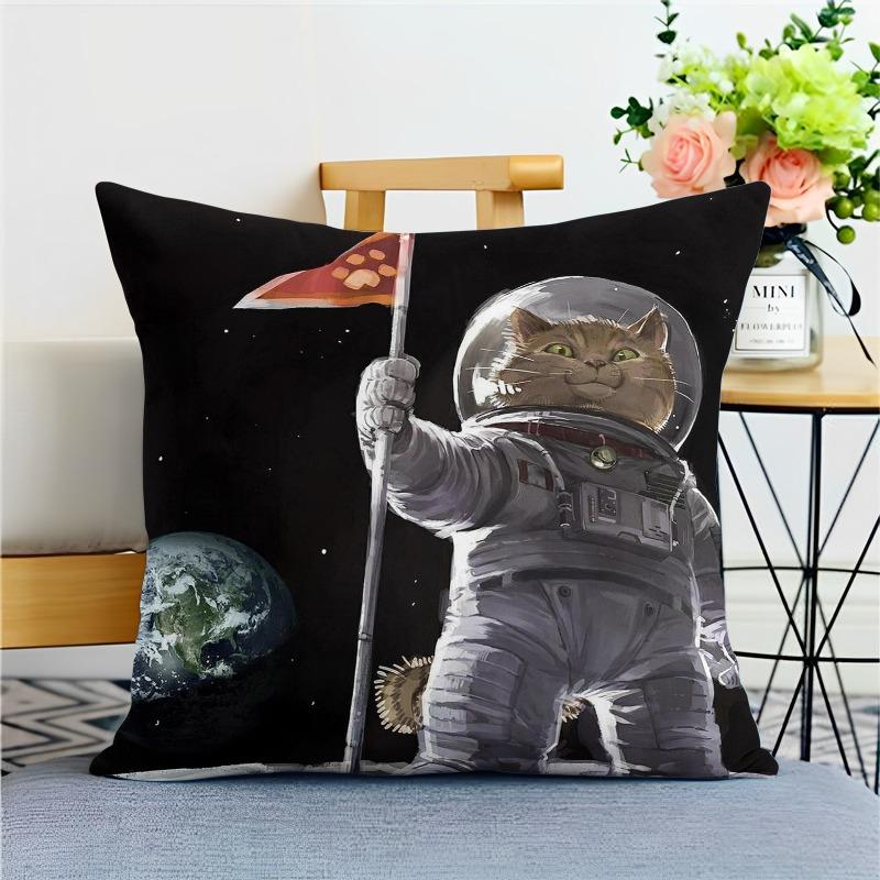 Starry Sky Space Science Fiction Pillowcase Dormitory Decoration Office Living Room Home Pillowcase