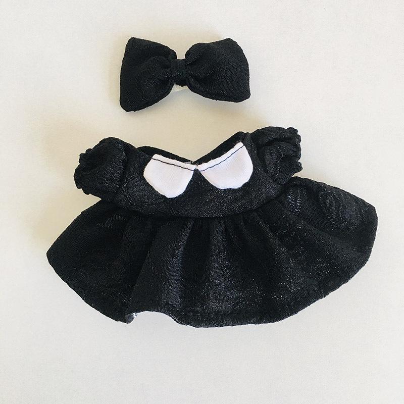 בגדי בובת קטיפה ויניל חמודה 17 ס"מ קופסה עיוורת - תליון LaBuBu שמלת אביזרים