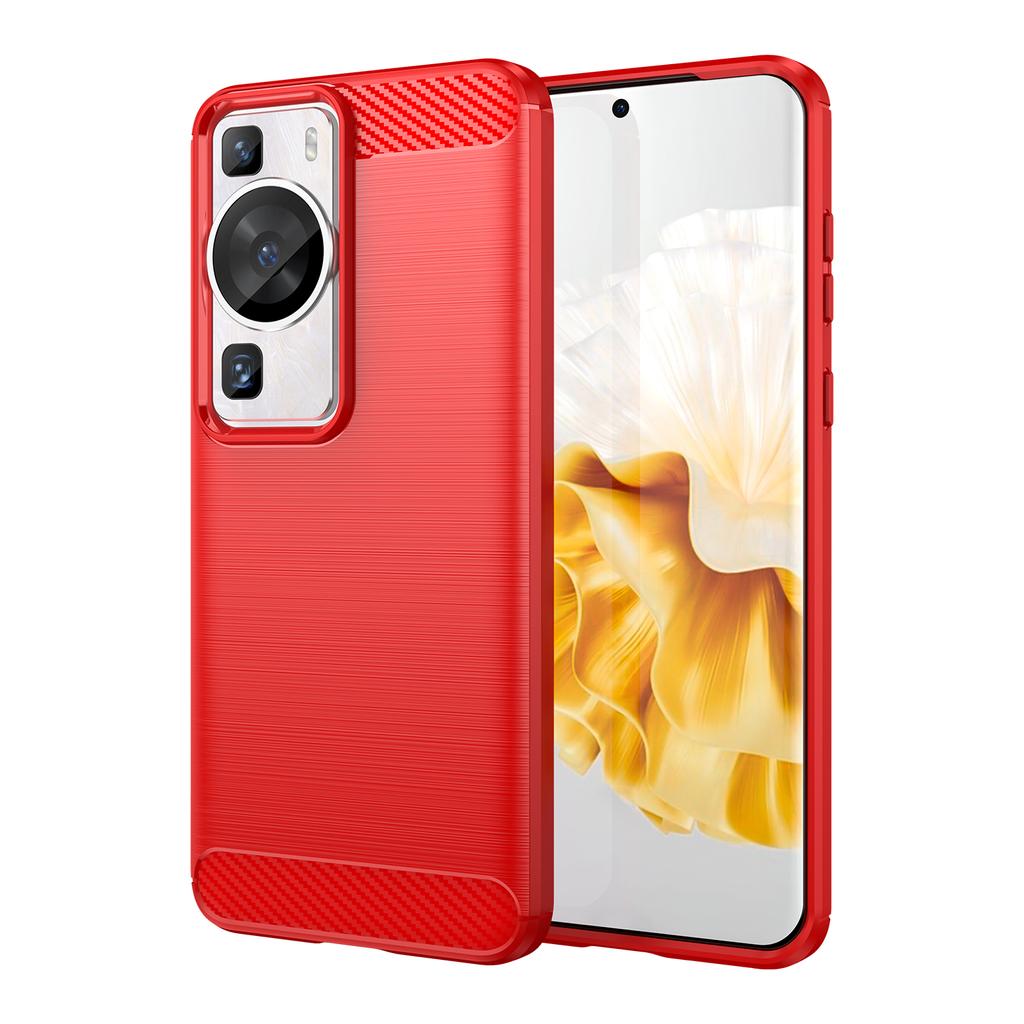 Stoßfeste Handyhülle für Huawei P60 Pro P60pro Luxus Silikon Rückseite für p60 Weiche Kohlefaserhüllen Coque Fundas