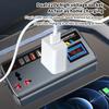 200W Car Inverter Power Adapter 12V/24V To DC 220V Converter Multi Charger Socket Portable Fast Charging Car Inverter