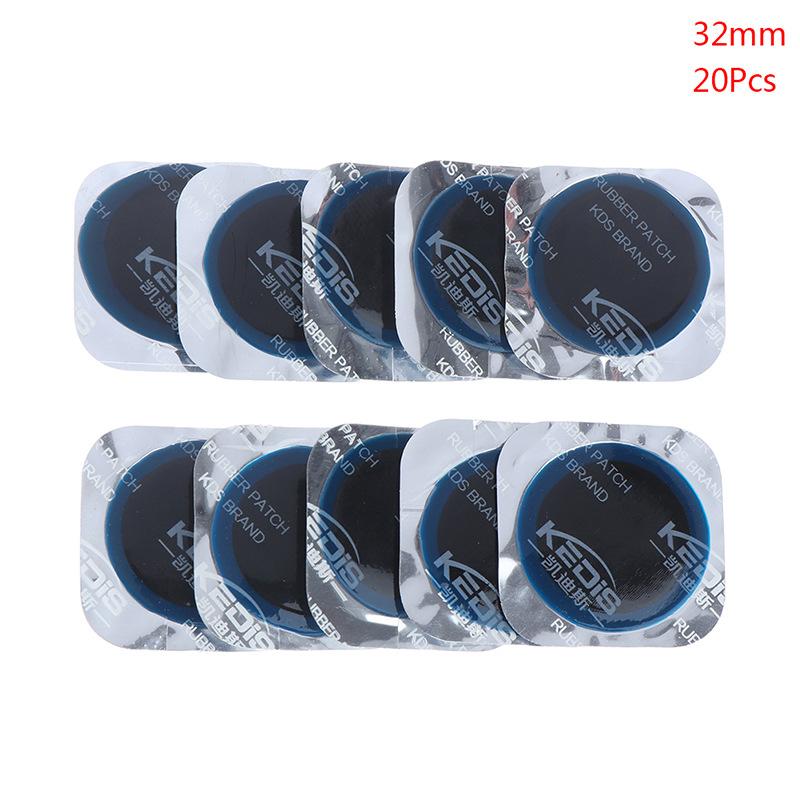 

Tire Repair Patch Puncture Repair Kit Inner Tube Tires Cold Repair Tire Patches For Car 20PCS 32mm