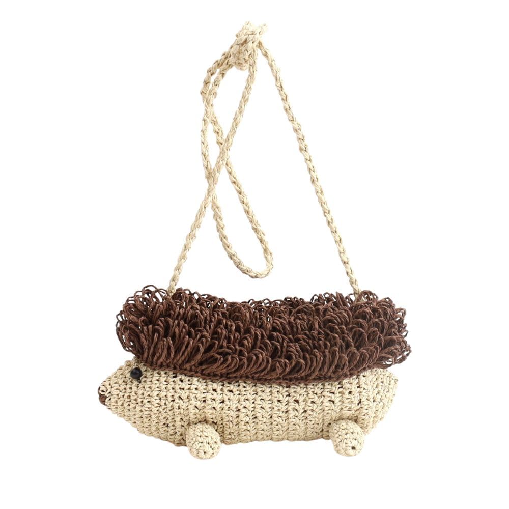 

Cuco Hedgehog-Shaped Shoulder Bag 2513112060 Brown (044)