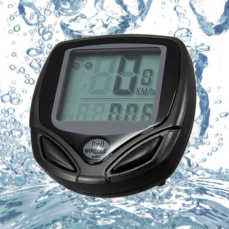 

Велосипедный велосипед беспроводной ЖК-велосипедный компьютер одометр спидометр водонепроницаемый