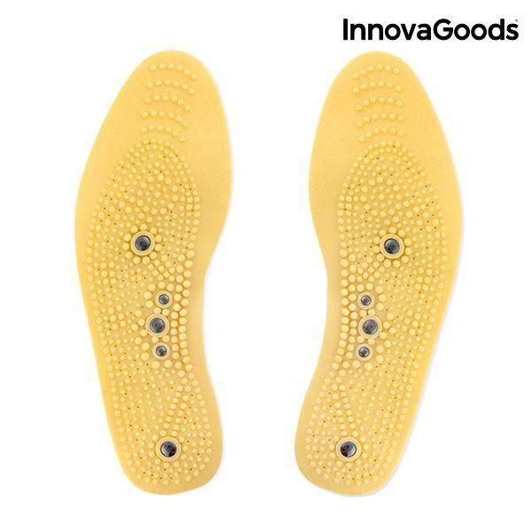 Semelles - InnovaGoods - Découpables - Acupression - Jaune - Mixte