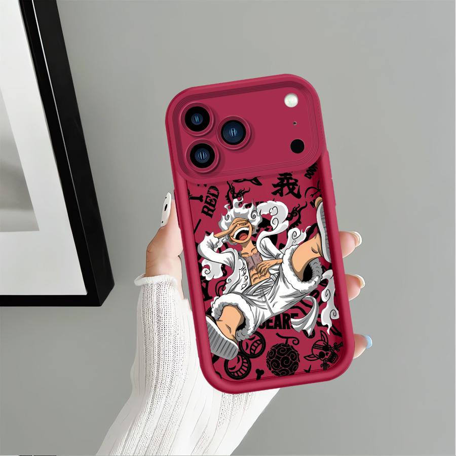 Case for Apple iPhone 17 Pro Max 11 Air 13 Mini 15 16e 16 12 14 Plus XR XS Phone Cover One Pieces Anime