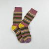 Colorful Striped Socks Women Autumn Winter Mink Fleece Floor Sock Soft Thicken Plush Indoor Socks Female Fluffy Sox
