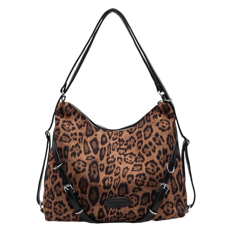 Casual commuting large-capacity women's backpack 2025 new versatile back bag multi-purpose shoulder oblique span bag