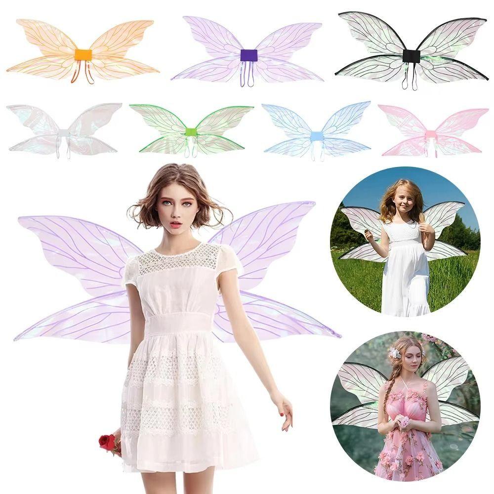 Cosplay Props Fairy Wings Multicolor Elf Angel Wing Dress-Up Wings Costume  Stage  Performance