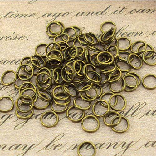 Jump Rings Silver Split Rings Connectors For Diy Jewelry Finding Making Accessories