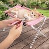 Anti-Scratch Pet Grooming Hammock Adjustable Support Frame Pet Restraint Station Sturdy Detachable Pet Bathing Rack Small Dog