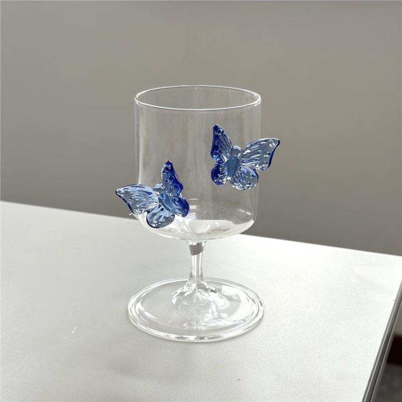 Cute Cartoon High-Foot Glass Cup