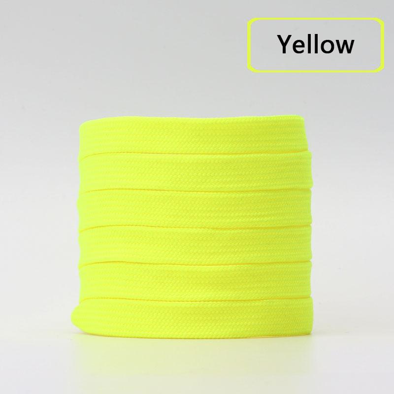 1 Pair Solid Flat Shoe Laces Canvas Shoelaces for Sneakers Woman Men Shoelace Classic Tennis Laces for Shoestrings