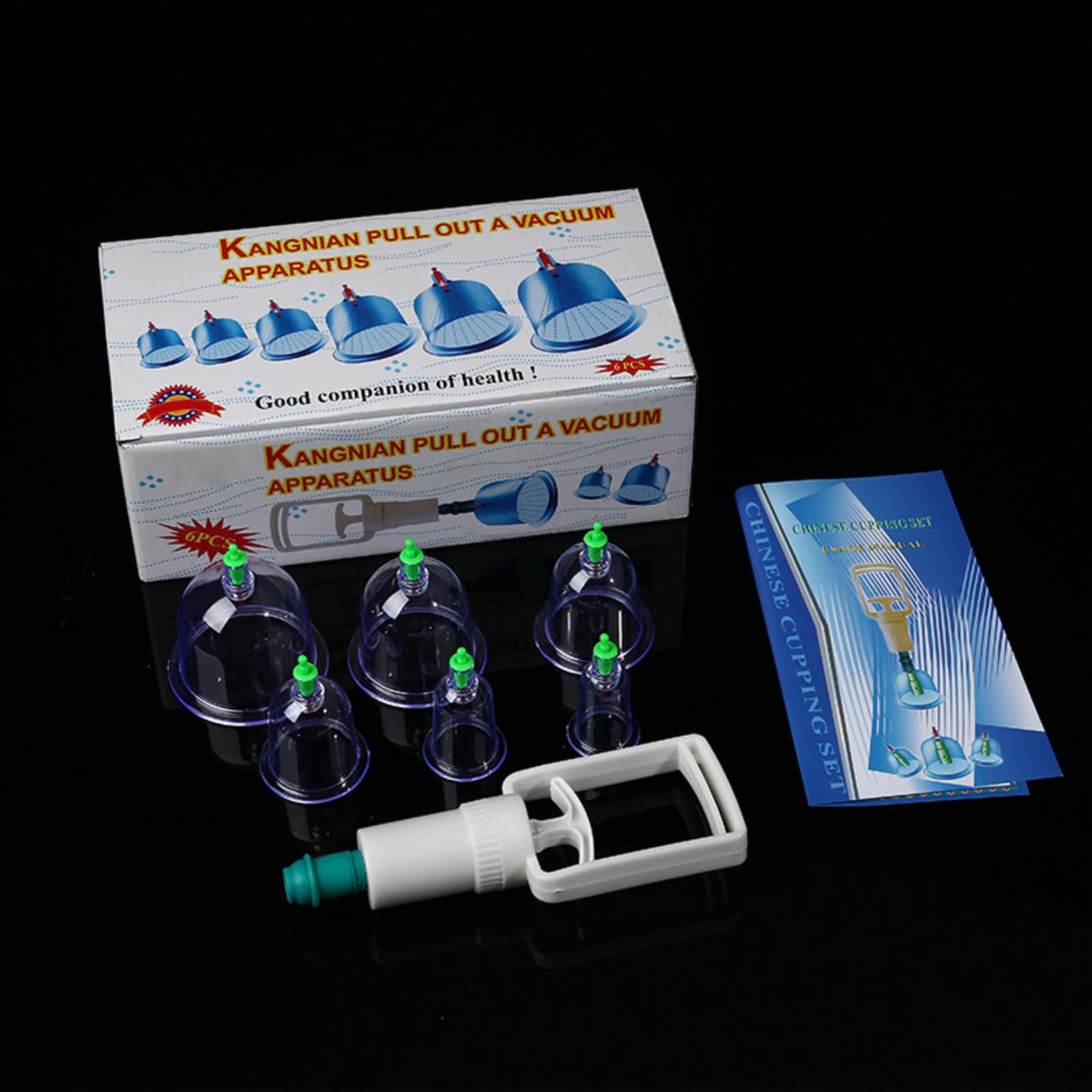 

Набор для вакуумного массажа, Аппарат для домашнего вакуумного массажа, Вакуумный массаж для облегчения боли One Size