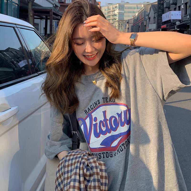 

Женская футболка с коротким рукавом из 100% хлопка, 220 г/м², свободного кроя, в ретро-стиле Гонконга XXXL