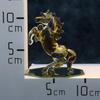 Glass Square Good Luck Charm: A Running Glass Horse - A Symbol of Energy That Enhances Vitality, Action, and Success (Small) Standing - Three Colors -