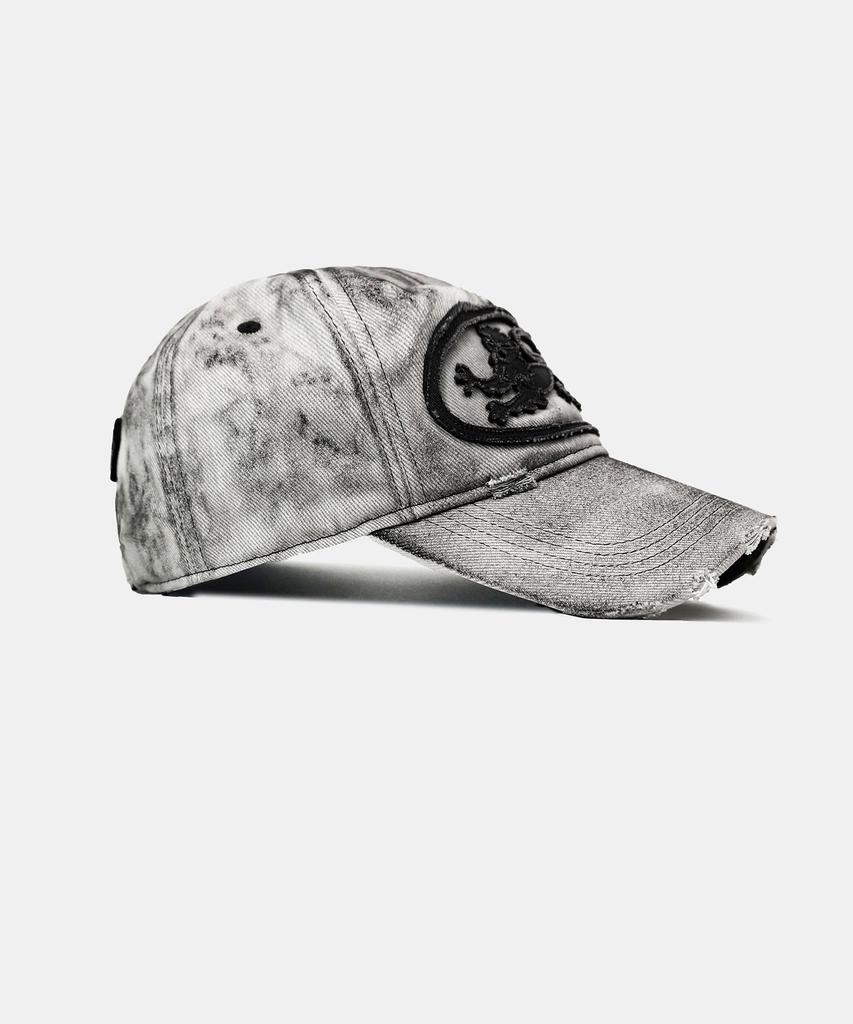 BADBLOOD Mystic Big Patch Ball Cap - Dusty White