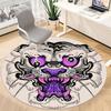 1pc Tiger Face Office Round Area Rug, Indoor Mat Suitable For Office, Under Office Chairs Bedroom Living Room Home Decor, Room Deco 115