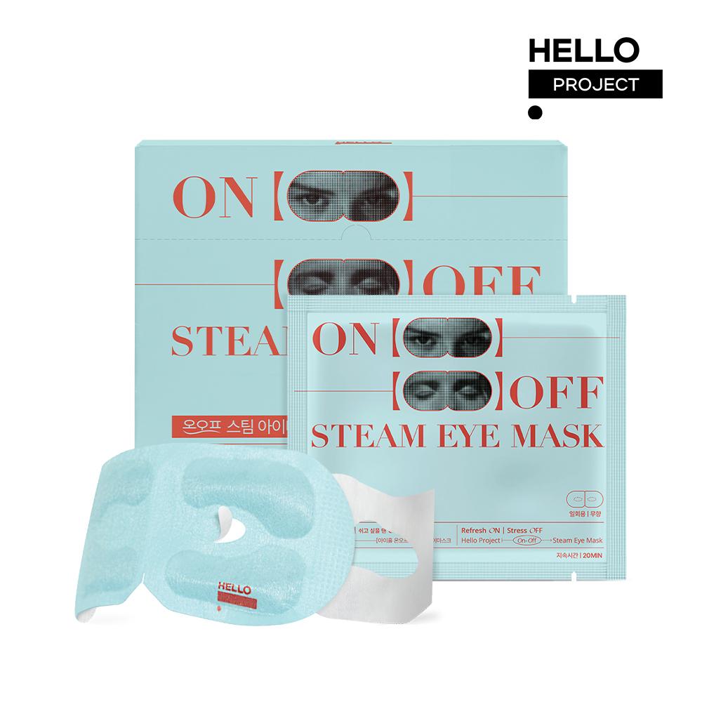 

Hello Project On/Off Steam Eye Mask 10 sheets/20 sheets (choose 1 of 2) Steam Eye Mask 1 Box