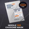 WellDerma needle100 exosome masks 25g×5 sheets